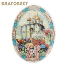 Керамический магнит "Пасхальная композиция"