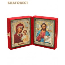 Складень бархатный венчальный