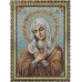 Икона Пресвятой Богородицы "Умиление", гобелен