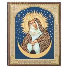 Икона Остробрамская ПБ на планшете