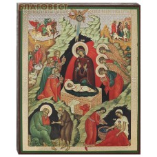 Икона Рождество Христово, аналойная