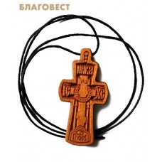 Крест нательный резной малый