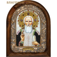 Икона Святой преподобный Сергий (возможны различия в цветовой гамме)