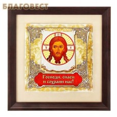 Панно настенное "Спас Нерукотворный"