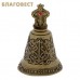 Колокольчик Крест, со стразами