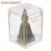 Колокольчик "Крест", со стразами