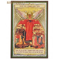Икона Пресвявятой Богородицы "Покрый нас кровом крылу Твоею", аналойная
