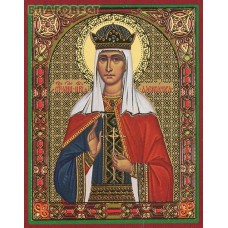 Икона Святая мученица царица Александра Феодоровна, императрица Российская, страстотерпица