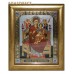 Икона Божией Матери "Всецарица" в багете, цвет страз в ассортименте