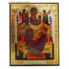 Икона Божией Матери "Всецарица" аналойная большая