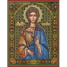 Икона Святая мученица Любовь Римская, отроковица