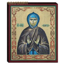 Икона святая преподобная Кира