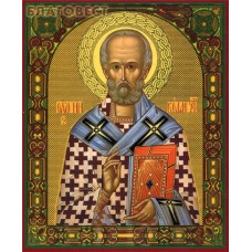 Икона Святитель Николай Архиепископ Мирликийских Чудотворец