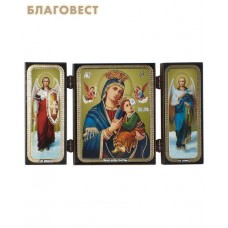Складень Пресвятая Богородица "Страстная". Отпускается только упаковкой (11штук) !!! Цена указана за упаковку !!!