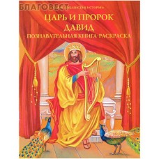 Царь и пророк Давид. Познавательная книга-раскраска