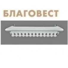 Полка одноярусная прямая для икон, ажурная