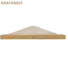 Полка угловая для икон, малая с узором, №50