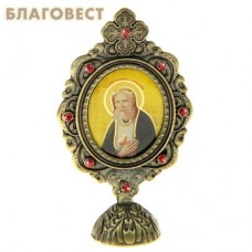 Икона прп. Серафим Саровский, на подставке