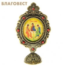 Икона "Святая Троица", на подставке