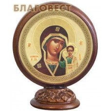 Икона Пресятой Богородицы "Казанская", на подставке