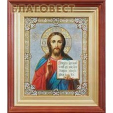 Икона в киоте "Спаситель"