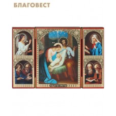 Складень Рождество Христово, тройной большой
