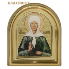 Икона автомобильная на скотче "Святая блаженная Матрона Московская"