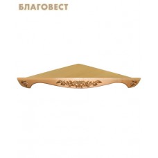 Полка угловая для икон, цвет береза