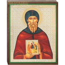 Икона преподобный Адрей Рублев, аналойная малая