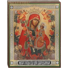 Икона "Благоуханный цвет" Божией Матери, аналойная