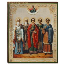Икона "Собор Целителей" аналойная большая