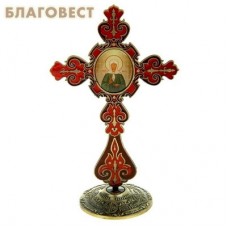 Крест на подставке с иконой "Блаженная Матрона Московская"