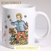 Кружка керамическая "С днем Ангела" Кружка керамическая "С днем Ангела"
