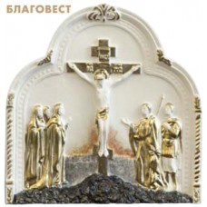 Распятие Христа, керамика
