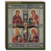 Икона "Четырехчастная с распятием"