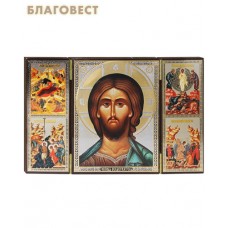 Складень тройной "Господь Вседержитель"