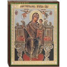 Икона Пресвятой Богородицы "Домостроительница", аналойная малая